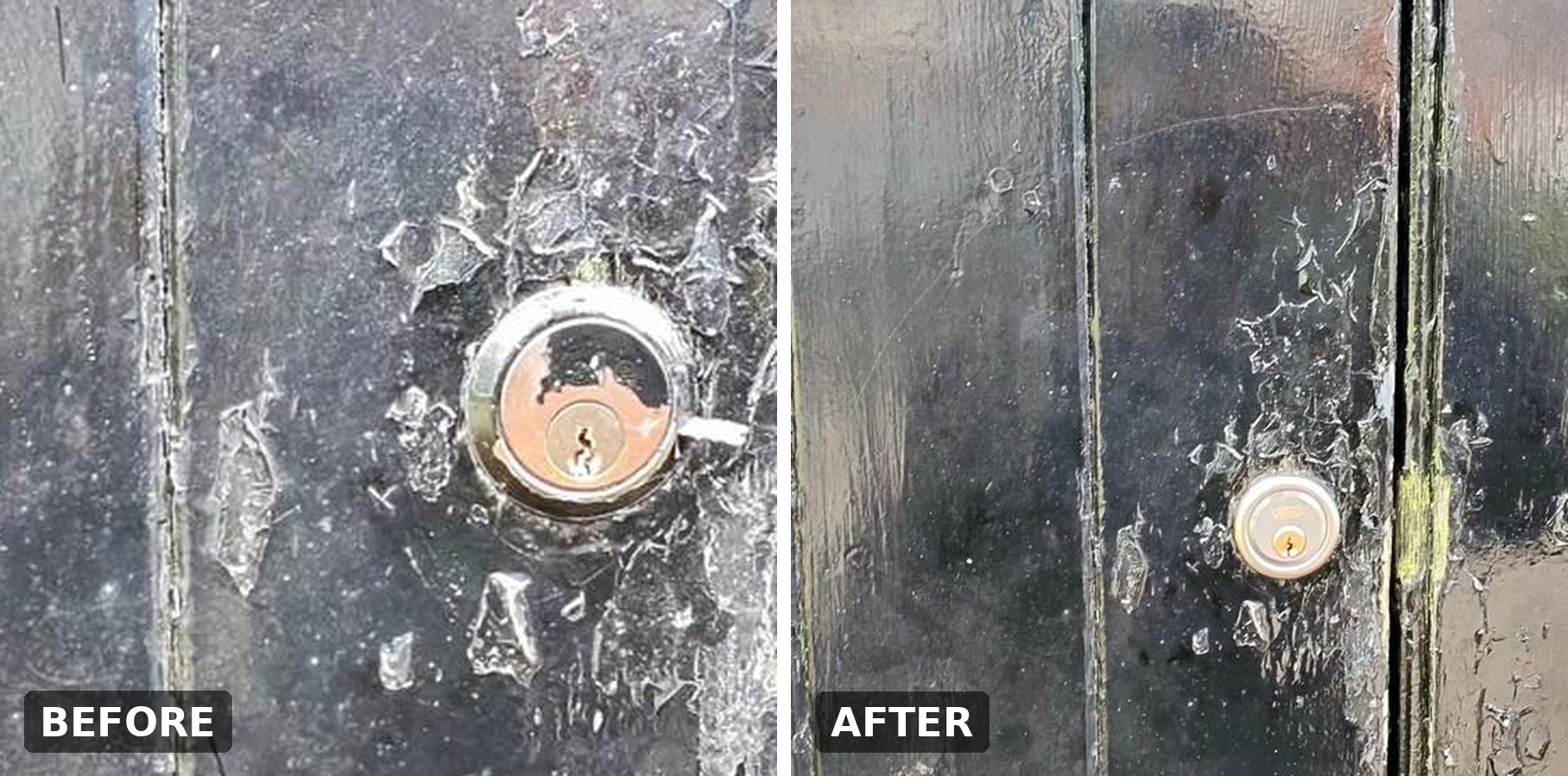 Broken key removed and a new rim cylinder fitted to a front door in Mobberley by Lockshire Locksmiths
